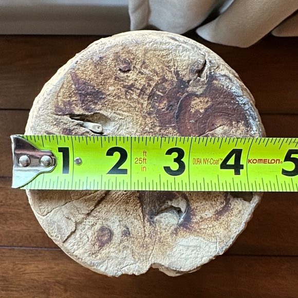 Wood Turned Teak Vase - Picture 10 of 12